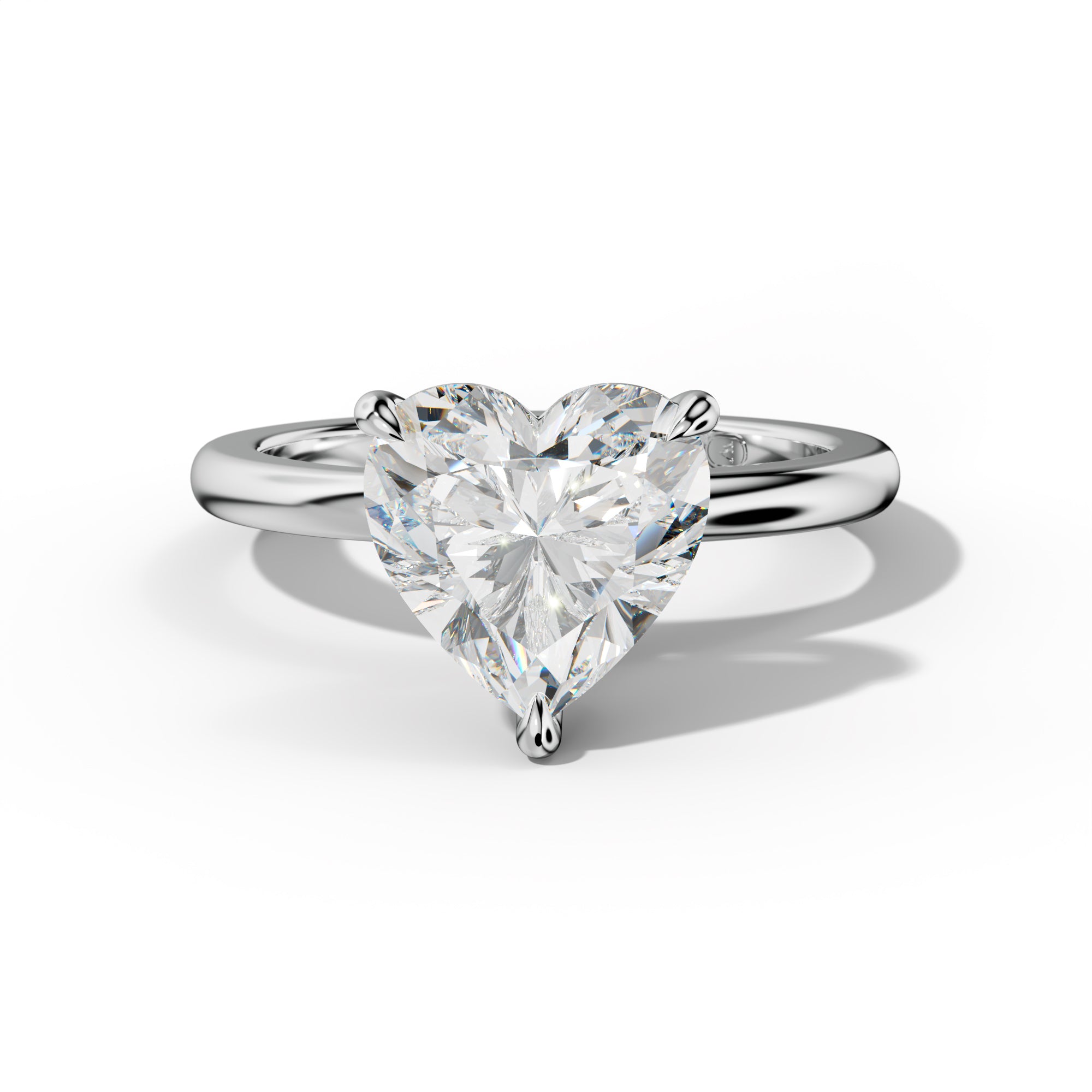Alice Heart Diamond Engagement Ring